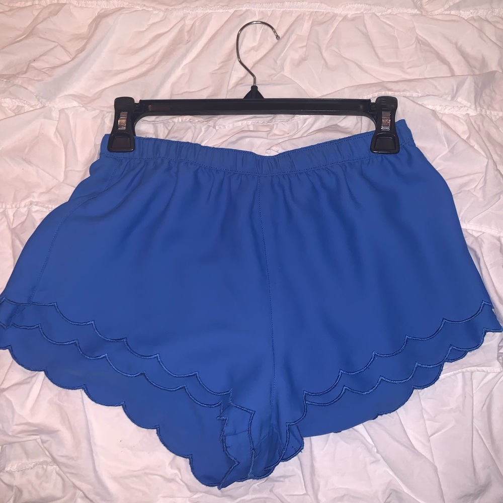 Scalloped shorts